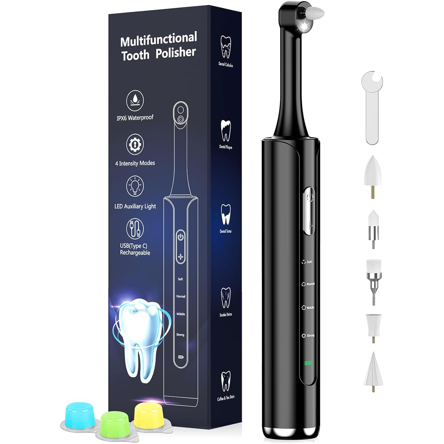 Teeth Whitening Or Tooth Whitening - Lucidatore per denti Lucidatore per denti