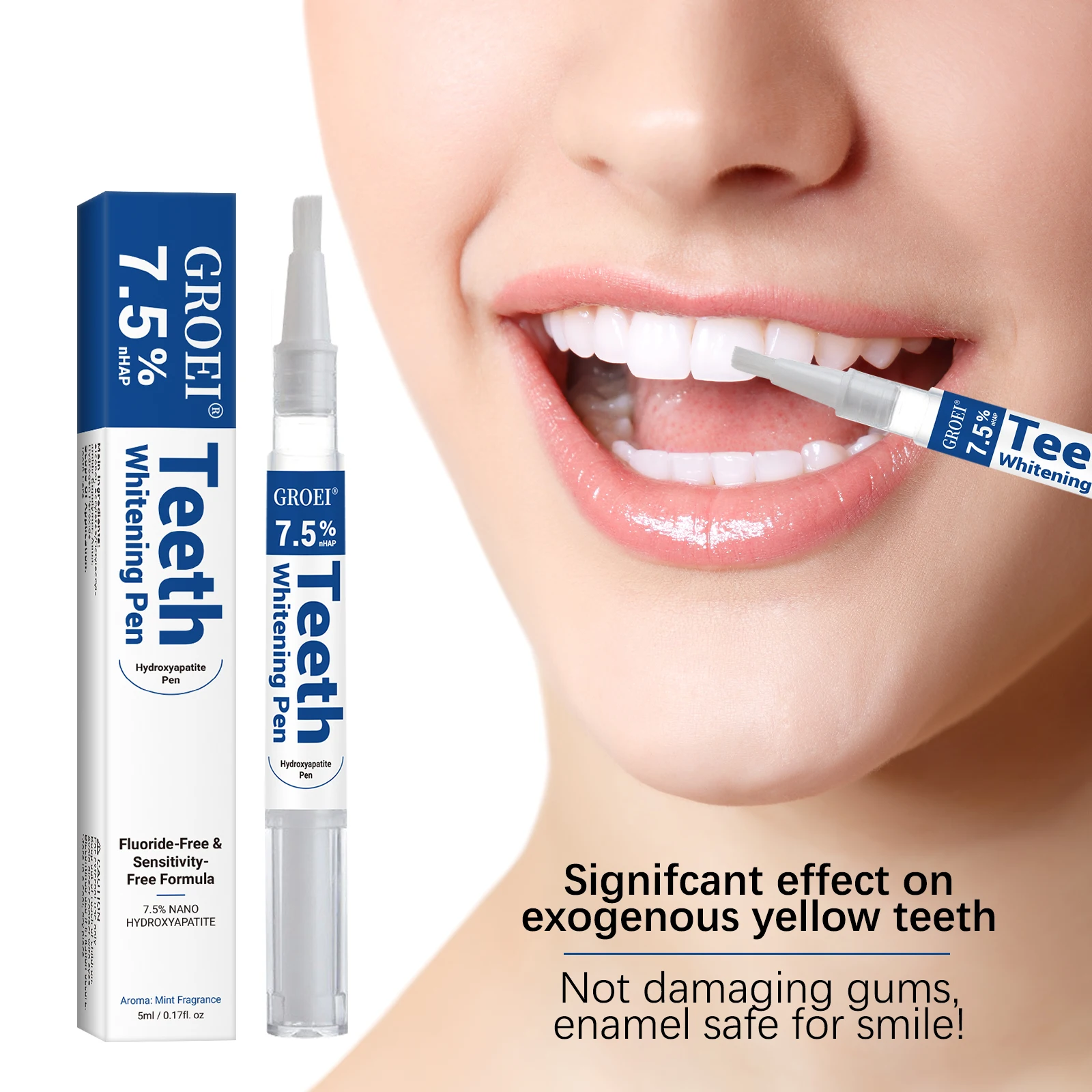 Teeth Whitening Pen - Penna per sbiancamento dei denti idrosapatite