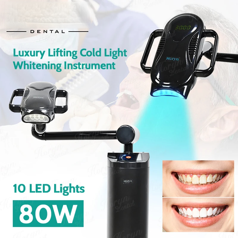 Teeth Whitening With Blue Light - Lampada a Luce Fredda Dentale da
