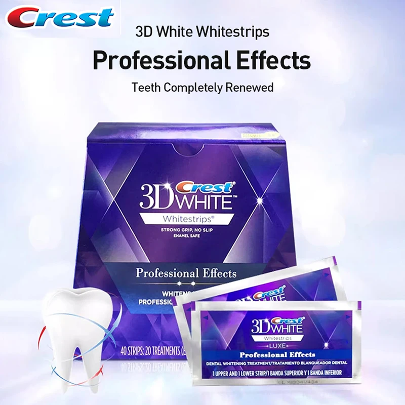 Whitening Strip 3D - Crest Professional Effects Whitestrip 3D Strisce