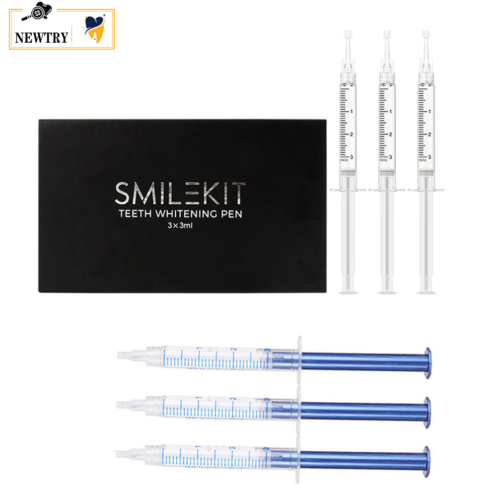 Teeth Whitening Pen - Gel sbiancante per denti con confezione