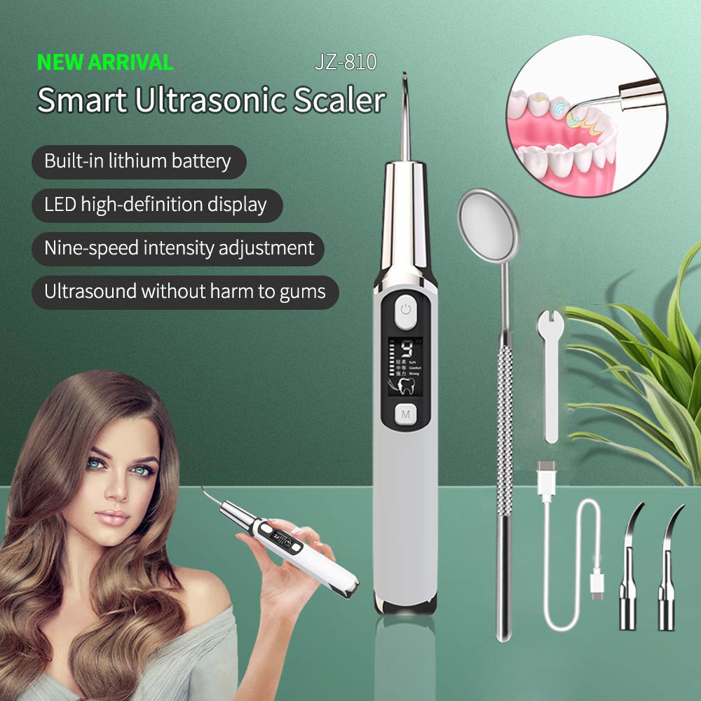 Teeth Whitening Or Tooth Whitening - Elettrico Sonic Calcolo Dentale Scaler Denti