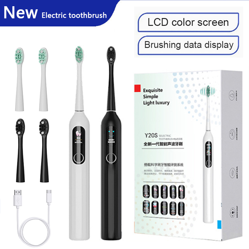 Electric Toothbrush Sonic - Spazzolino Elettrico a Vibrazione Sonica Intelligente