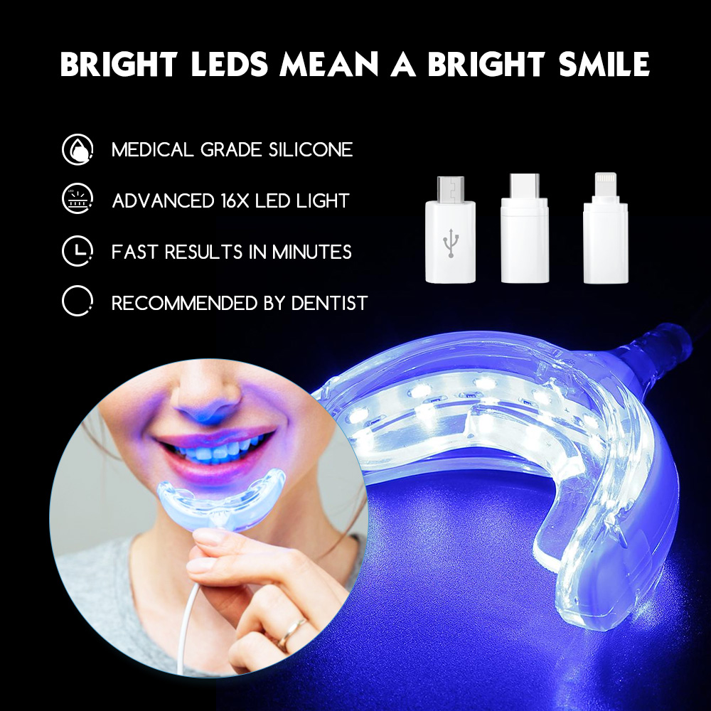 Teeth Whitening With Blue Light - Luxsmile Smart LED Sbiancamento dei denti