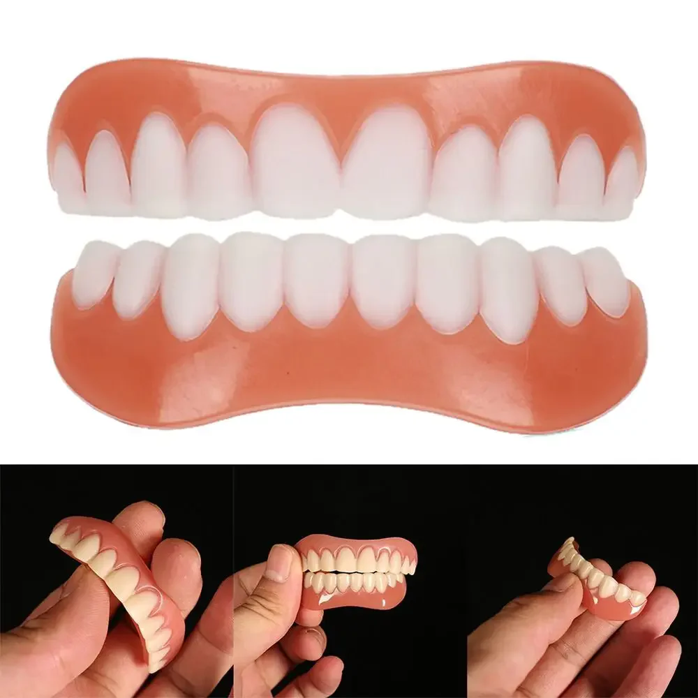 Teeth Whitening Uv - Kit di rivestimenti in silicone morbidi