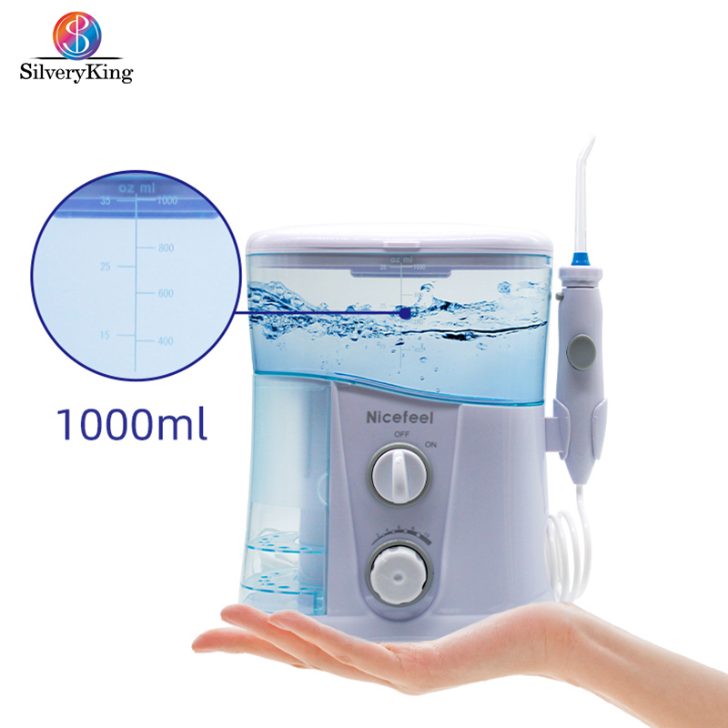 Teeth Whitening Or Tooth Whitening - 1000ml Irrigatore Orale Acqua Flosser Filo