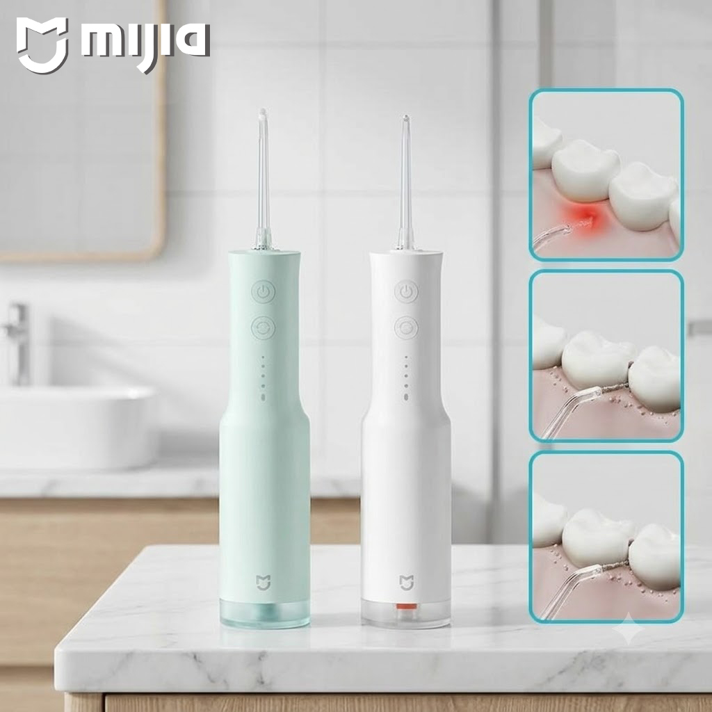 Teeth Whitening Or Tooth Whitening - Irrigatore Orale Portatile Xiaomi F300, Idropulsore
