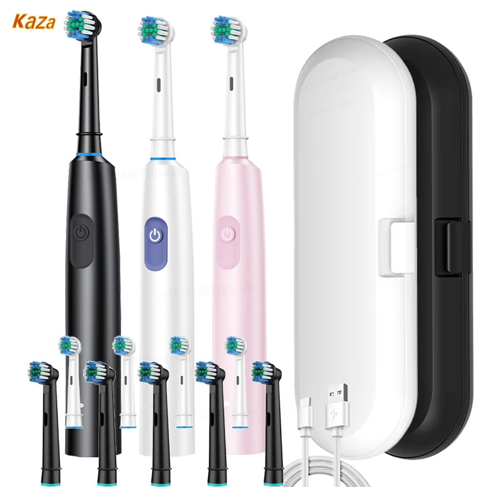 Teeth Whitening Or Tooth Whitening - Spazzolino elettrico intelligente Spazzolino ricaricabile 5