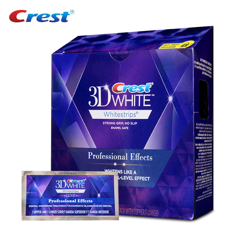 Whitening Strip 3D - Stemma originale 3D Whitestrips strisce sbiancanti