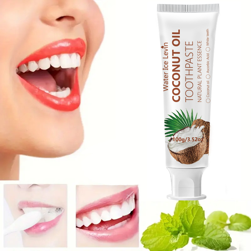 Teeth Whitening Naturally - Dentifricio all'Olio di Cocco 100g Essenza