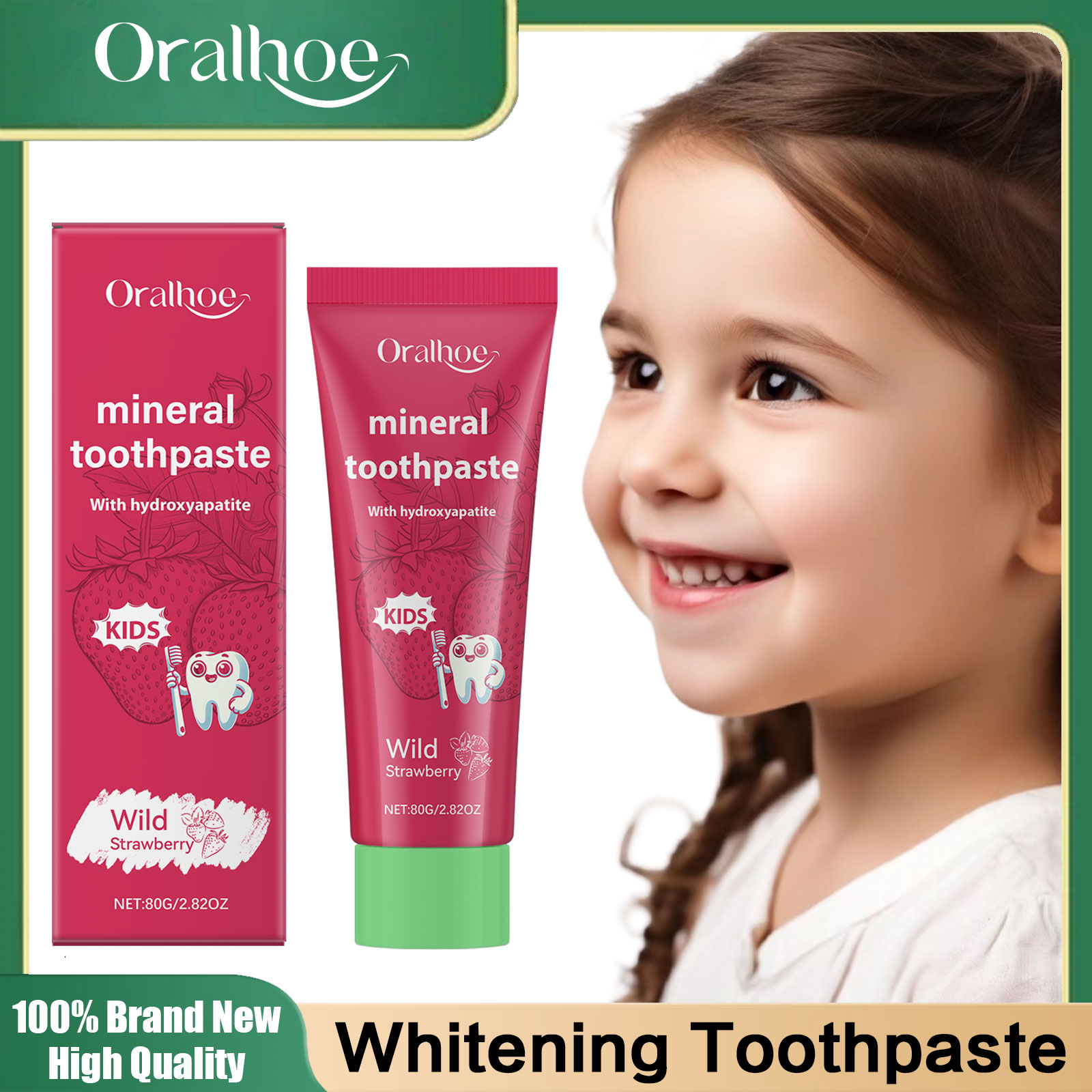 Teeth Whitening Naturally - Dentifricio anti cavità per bambini Sollievo