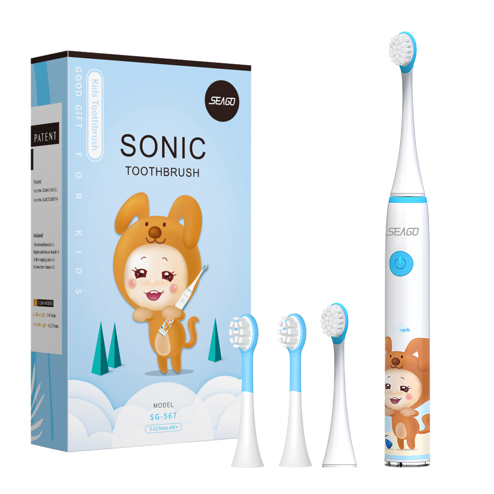Electric Toothbrush Sonic - Seago SG-567 Spazzolino elettrico per bambini