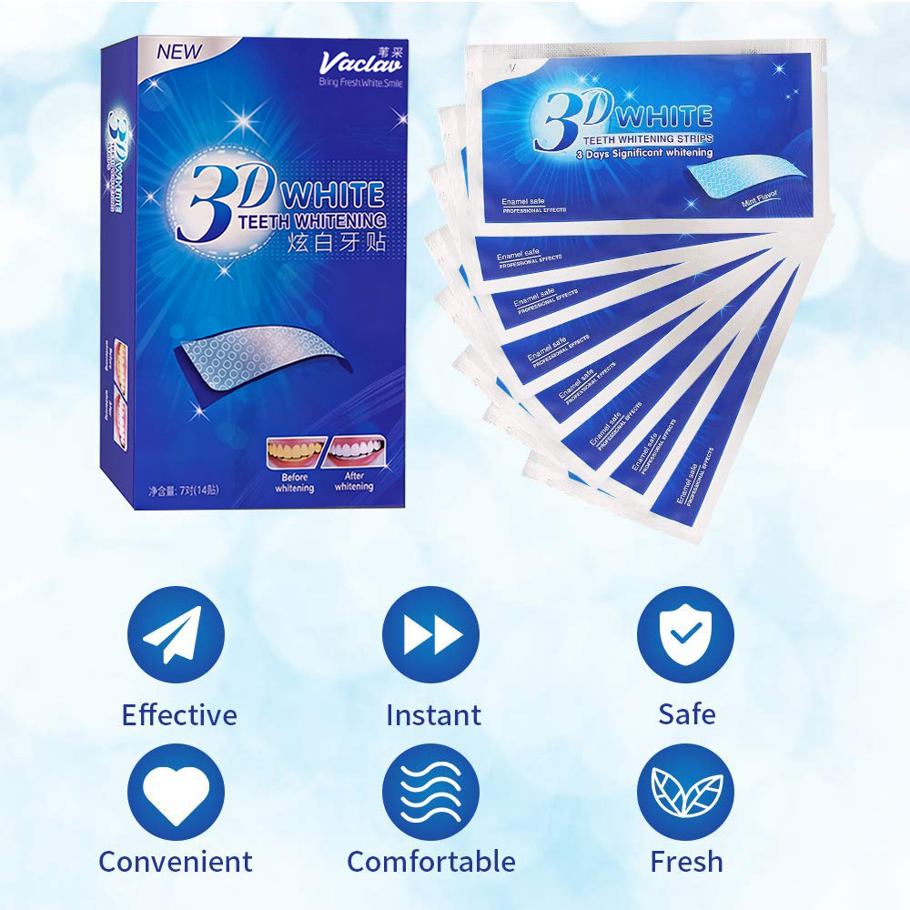 Strisce Sbiancanti 3D per Dent - Whitening Strip 3D recensione e prezzo