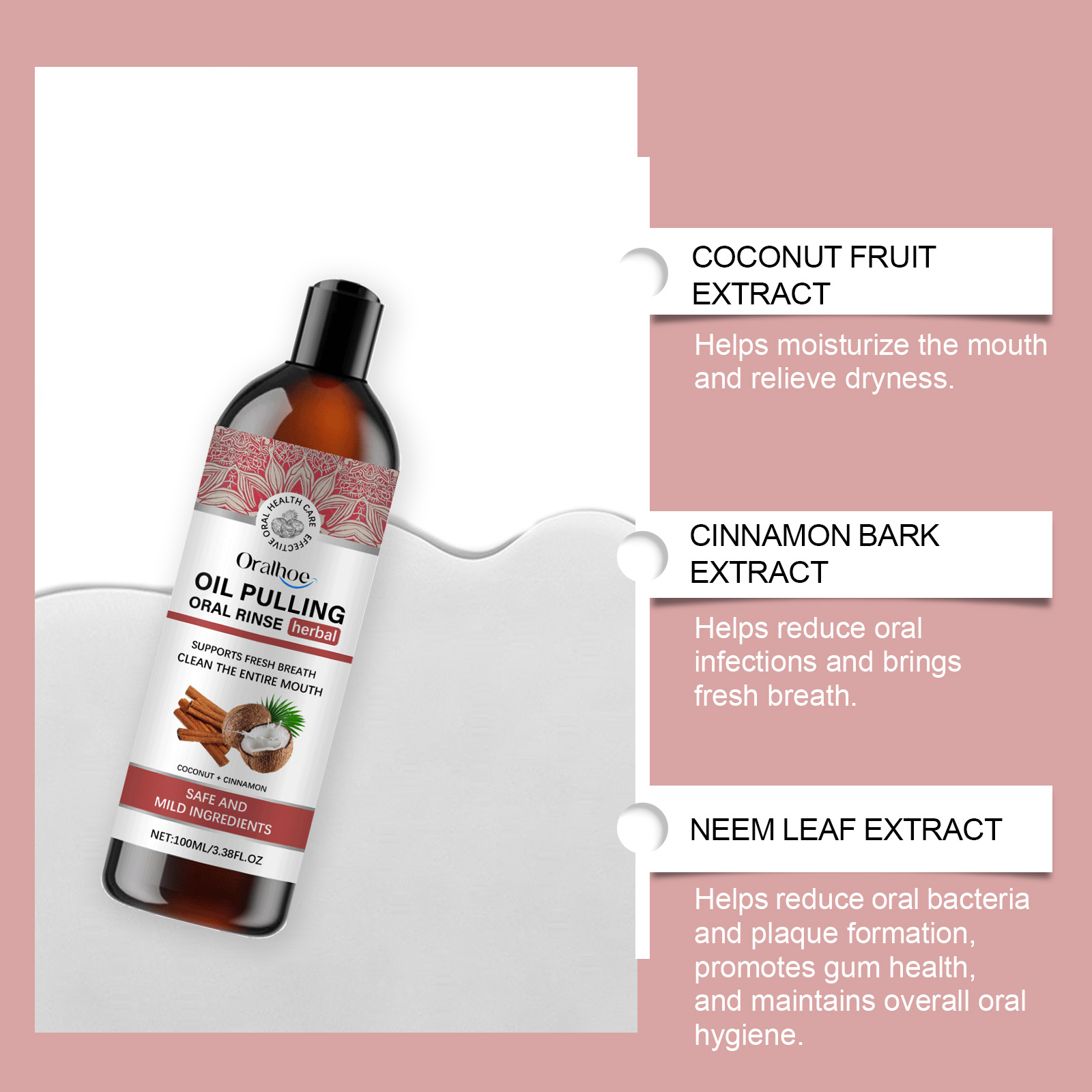 Olio per tirare il cocco Collu - Teeth Whitening Oil Pulling recensione e prezzo