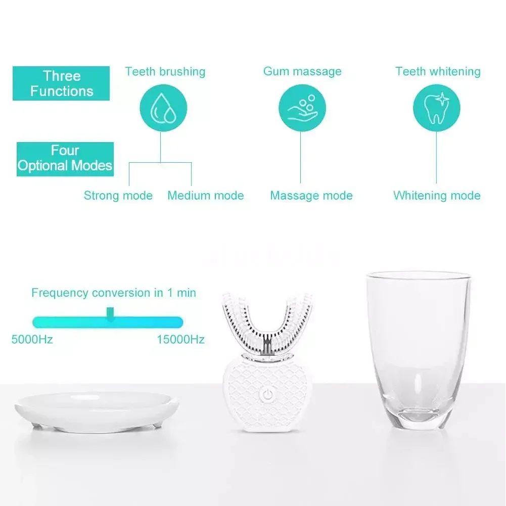 Spazzolino elettrico ad ultras - Teeth Whitening With Blue Light recensione e prezzo