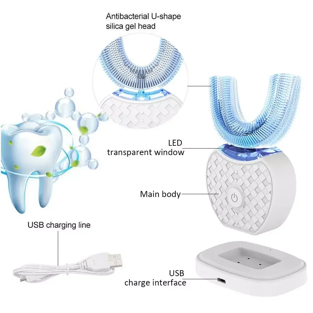 Spazzolino elettrico ad ultras - Teeth Whitening With Blue Light recensione e prezzo