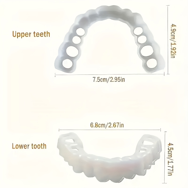 Nuove Faccette Dentali Riutili - Teeth Whitening For Photos recensione e prezzo
