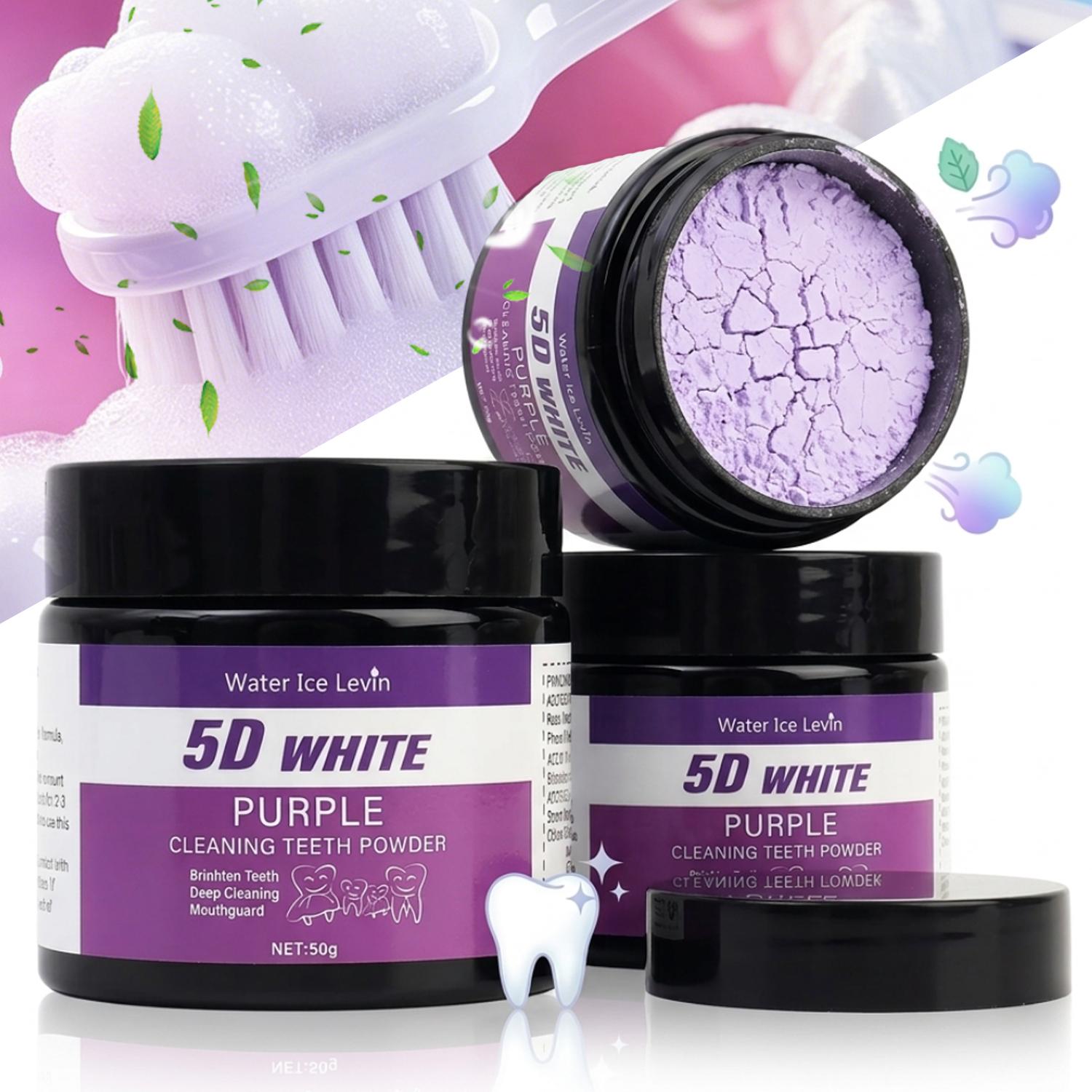50g/scatola Polvere Sbiancante - Teeth Whitening Oil Pulling recensione e prezzo