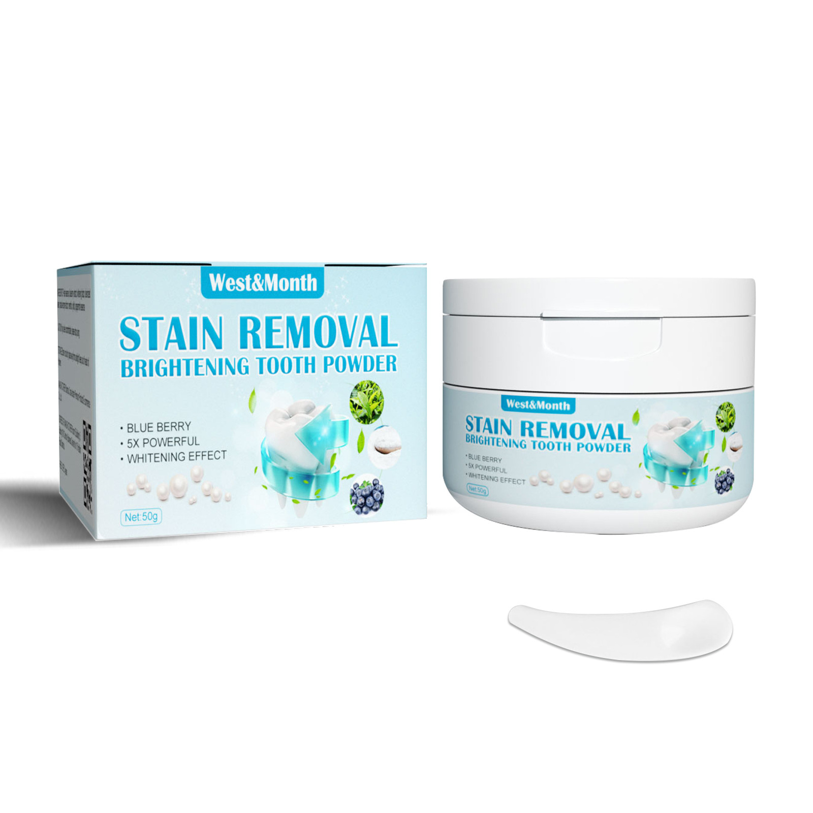 Polvere per denti sbiancante a - Teeth Whitening Baking Soda recensione e prezzo
