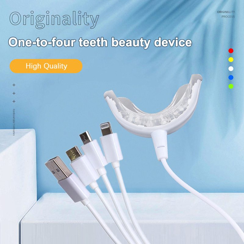 1 pz 4 in1 sbiancamento dei de - Teeth Whitening With Blue Light recensione e prezzo