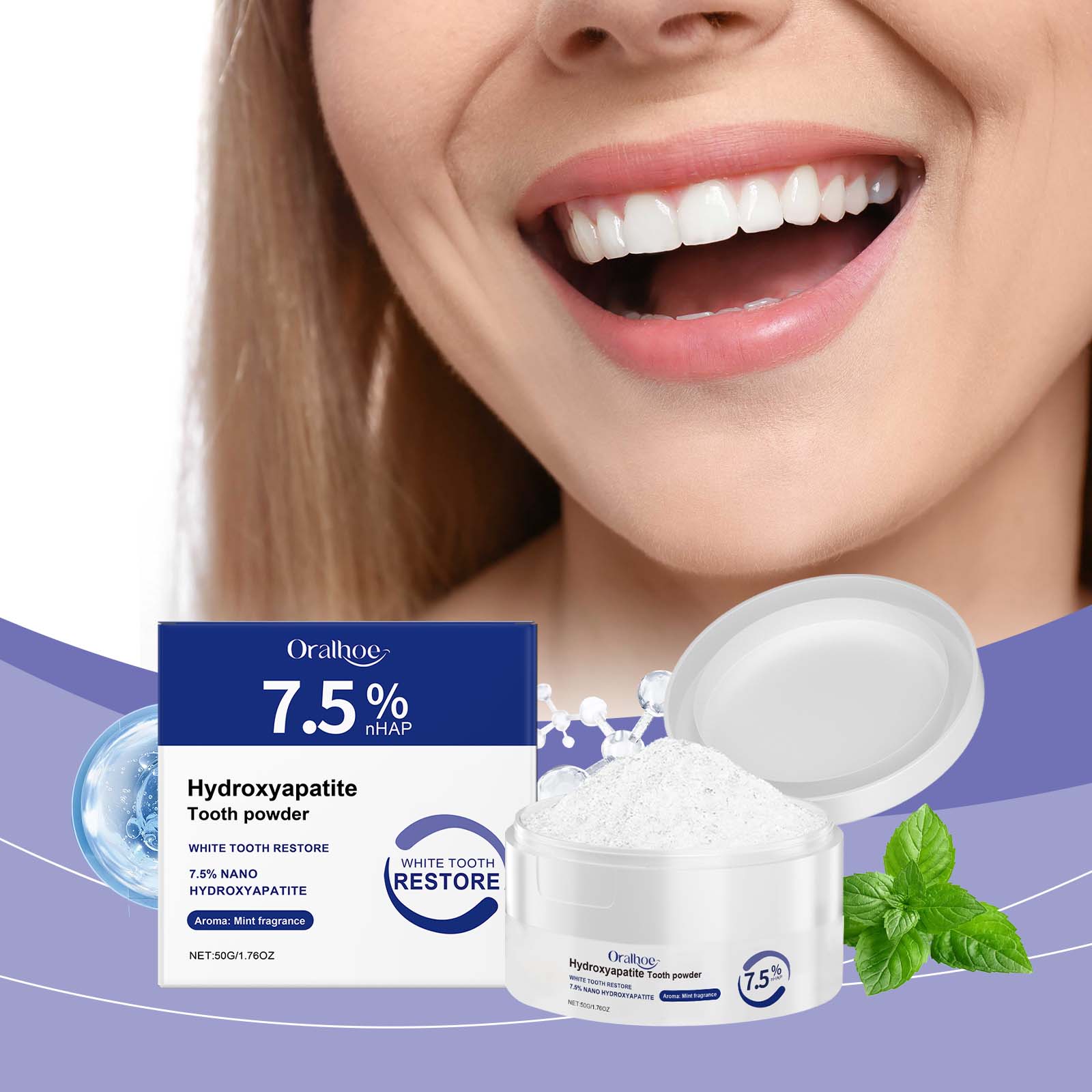 Cura delicata dei denti, forte - Teeth Whitening Oil Pulling recensione e prezzo