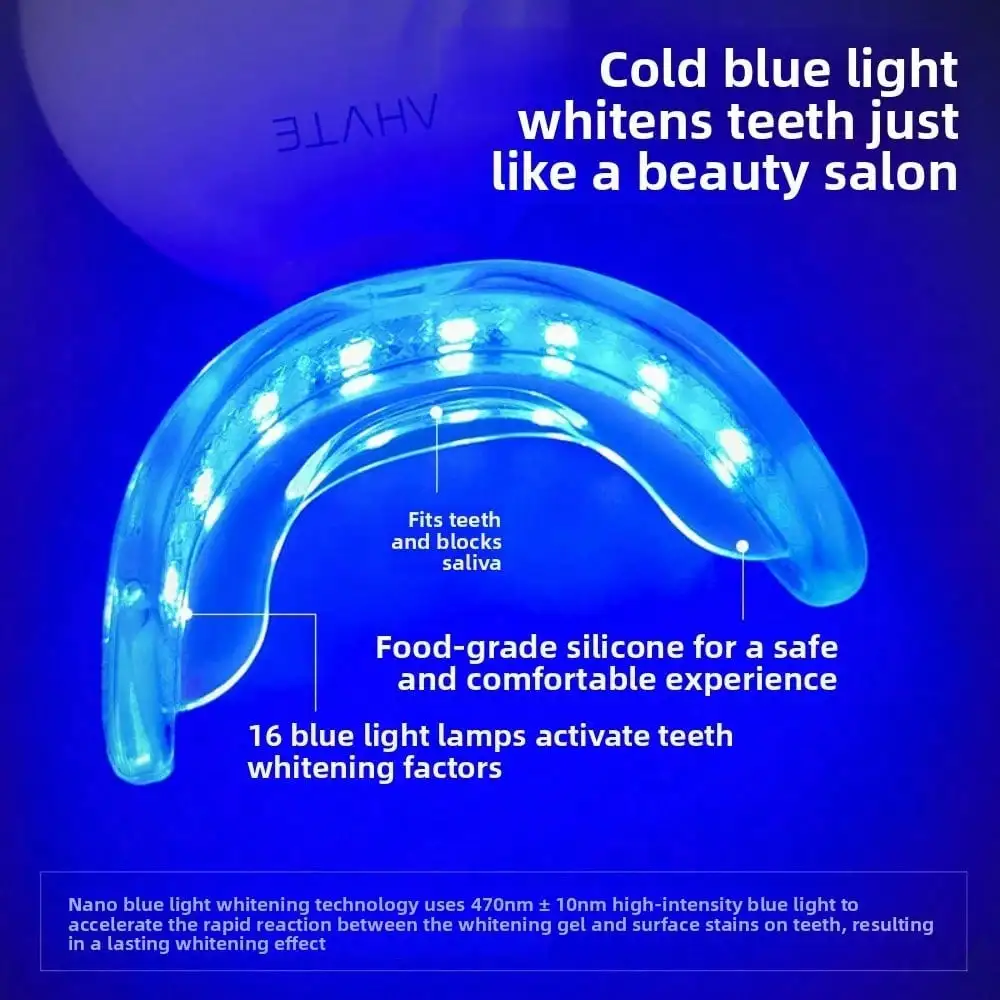 Strumento per la bellezza dent - Teeth Whitening With Blue Light recensione e prezzo