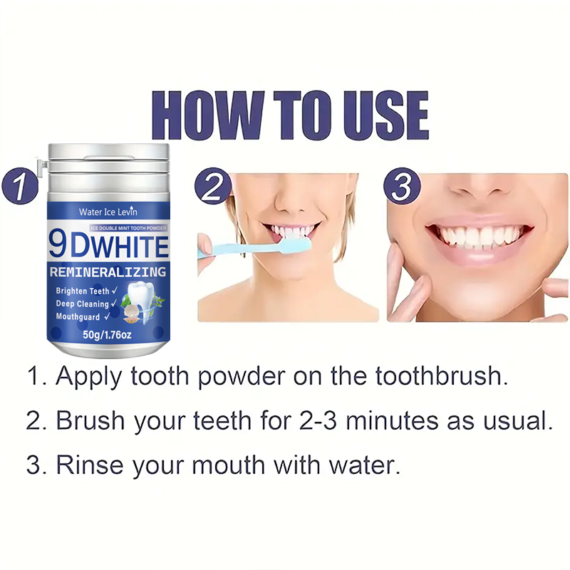 Dentifricio Sbiancante 9D Whit - Teeth Whitening Baking Soda recensione e prezzo