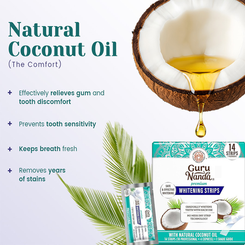 14 Strisce Sbiancanti per Dent - Teeth Whitening Oil Pulling recensione e prezzo