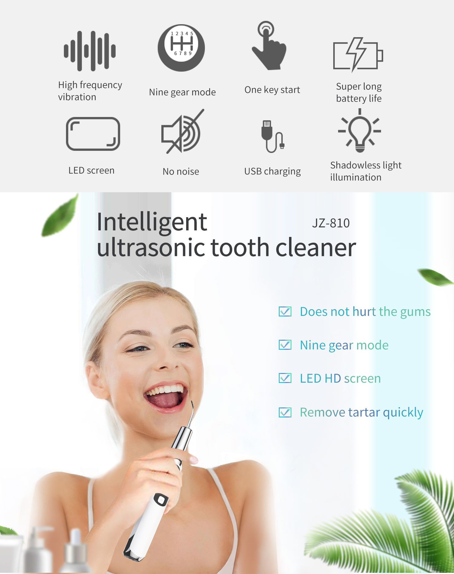 Elettrico Sonic Calcolo Dental - Teeth Whitening Or Tooth Whitening recensione e prezzo