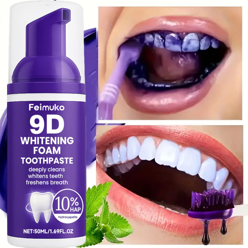 Dentifricio sbiancante 9D viol - Teeth Whitening Naturally recensione e prezzo
