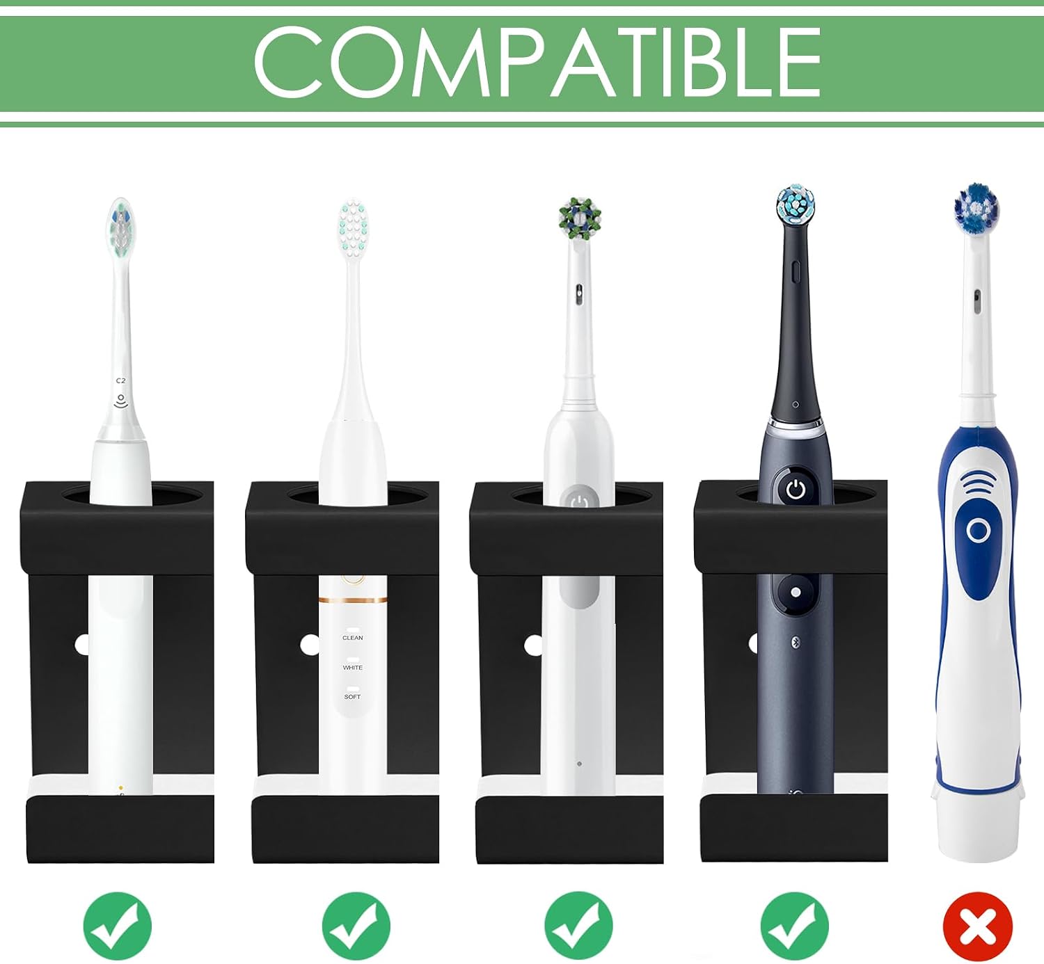Adorila Supporto da Parete per - Electric Toothbrush Sonic recensione e prezzo