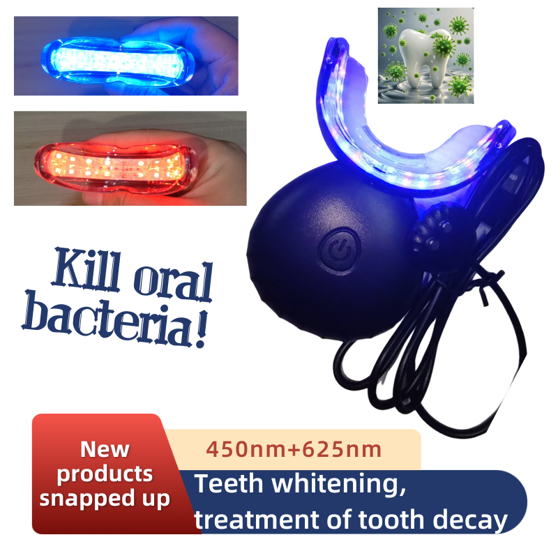 Cura Orale e Sbiancamento Dent - Teeth Whitening With Blue Light recensione e prezzo