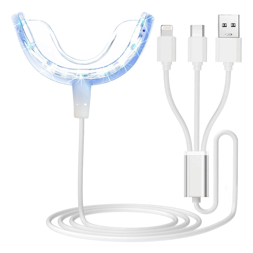 Luce acceleratore per sbiancam - Teeth Whitening With Blue Light recensione e prezzo