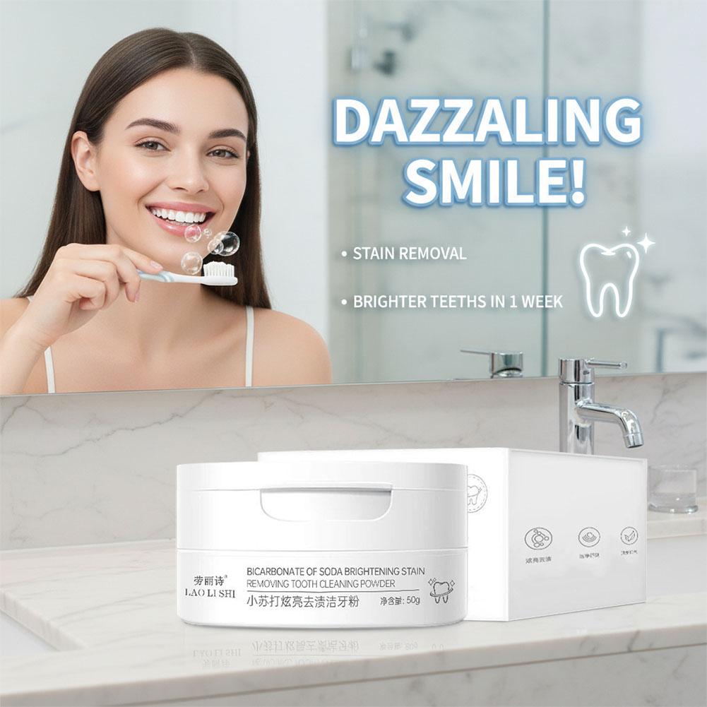 Polvere sbiancante per denti a - Teeth Whitening Baking Soda recensione e prezzo