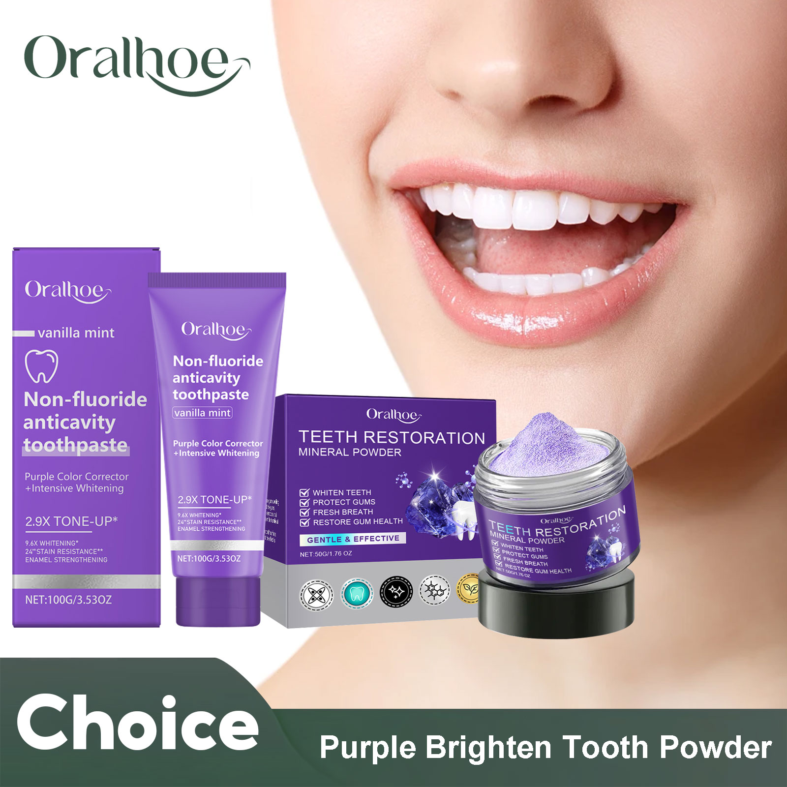 Teeth Restoration Mineral Powd - Teeth Whitening Naturally recensione e prezzo