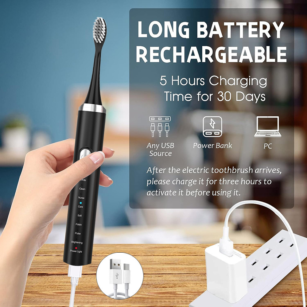 Set Spazzolino Elettrico, Spaz - Electric Toothbrush Sonic recensione e prezzo