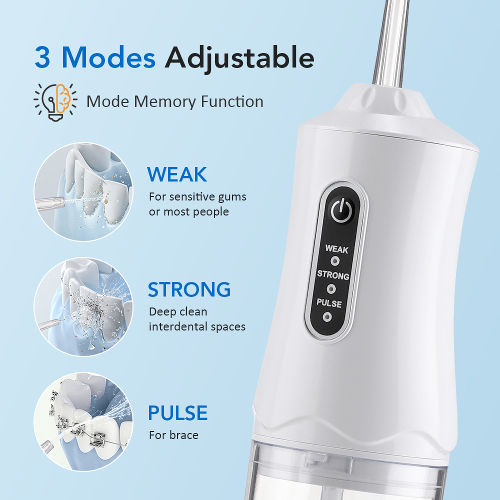 Irrigatore orale portatile a 3 - Teeth Whitening Or Tooth Whitening recensione e prezzo