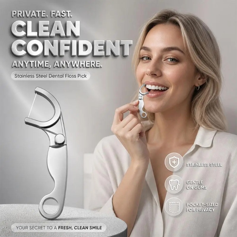 Filo Interdentale Riutilizzabi - Dental Floss Picks recensione e prezzo