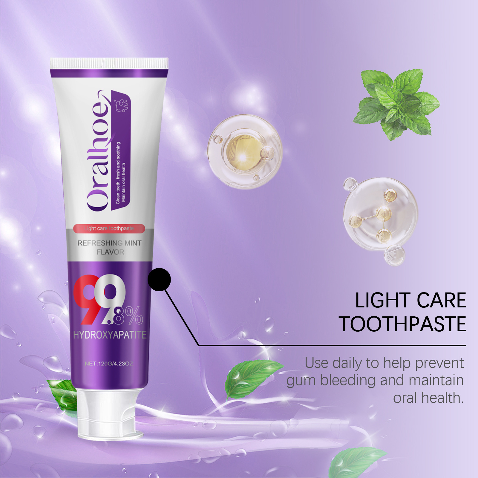 Dentifricio sbiancante Oralhoe - Teeth Whitening Baking Soda recensione e prezzo