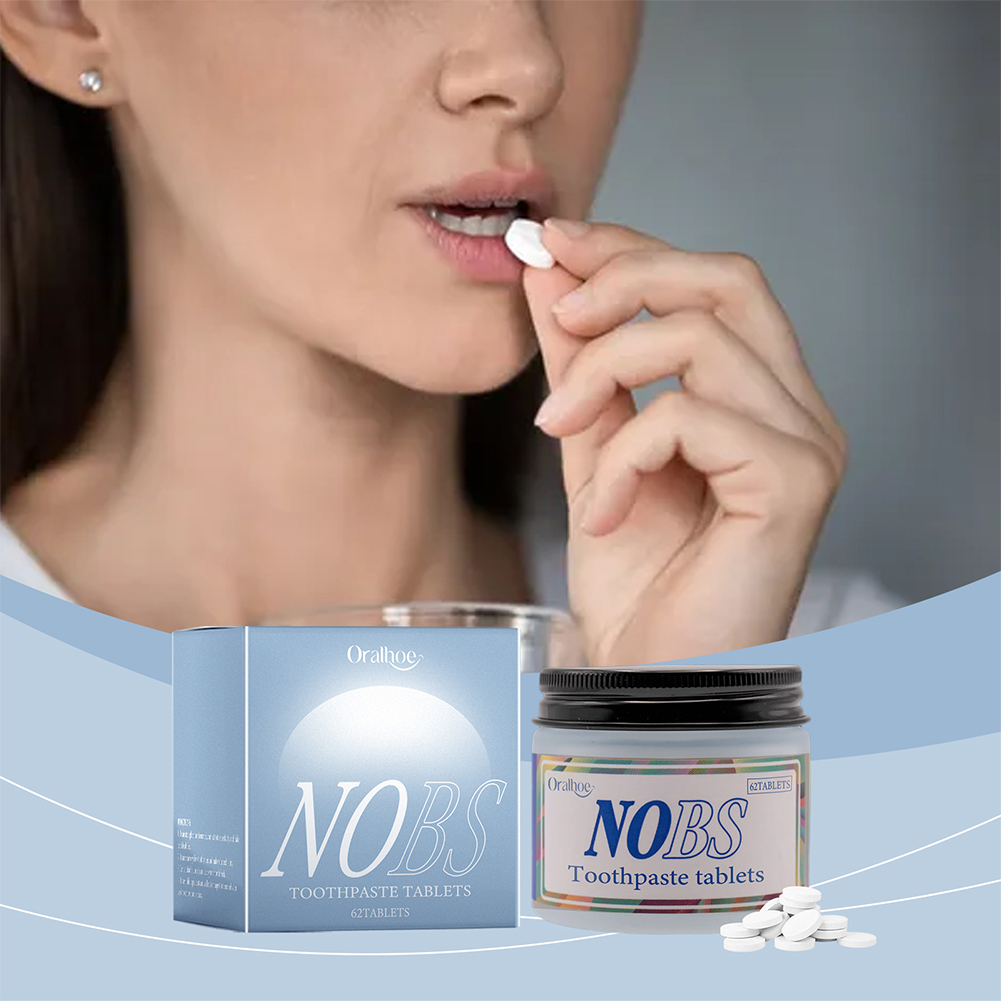 Compresse di dentifricio NOBS  - Teeth Whitening Baking Soda recensione e prezzo