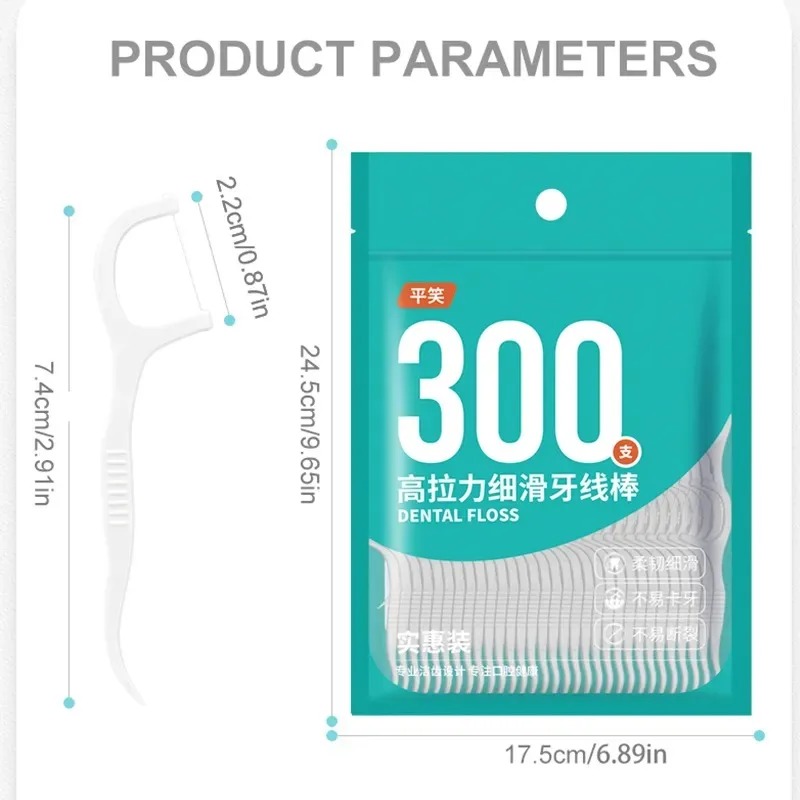 300 pezzi di filo interdentale - Dental Floss Picks recensione e prezzo