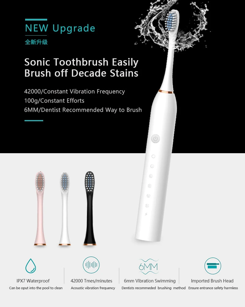 Spazzolino elettrico sonico Sp - Teeth Whitening Or Tooth Whitening recensione e prezzo