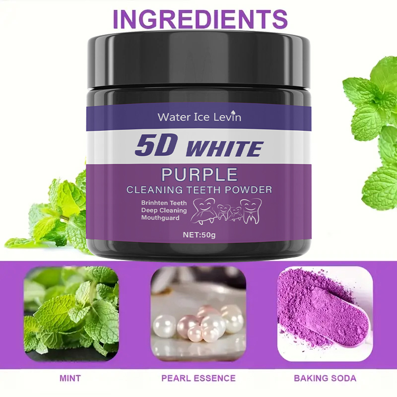 Acqua ghiacciata Levin Purple  - Teeth Whitening Oil Pulling recensione e prezzo