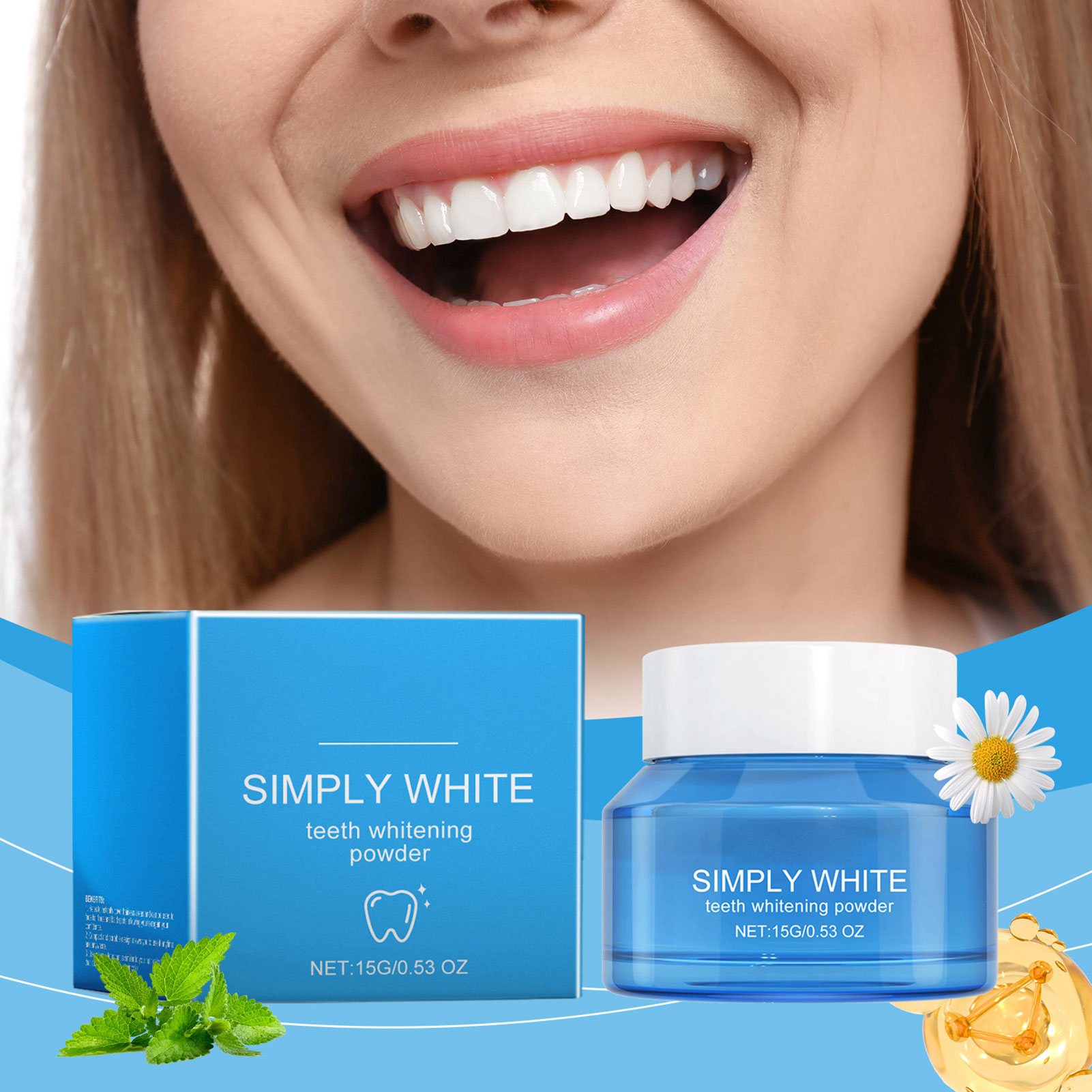 Polvere professionale per la r - Teeth Whitening For Photos recensione e prezzo
